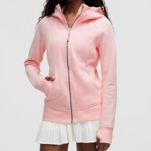 Lululemon Scuba Full Zip Hoodie Strawberry Milkshake Sizes 12 & 14 NWT